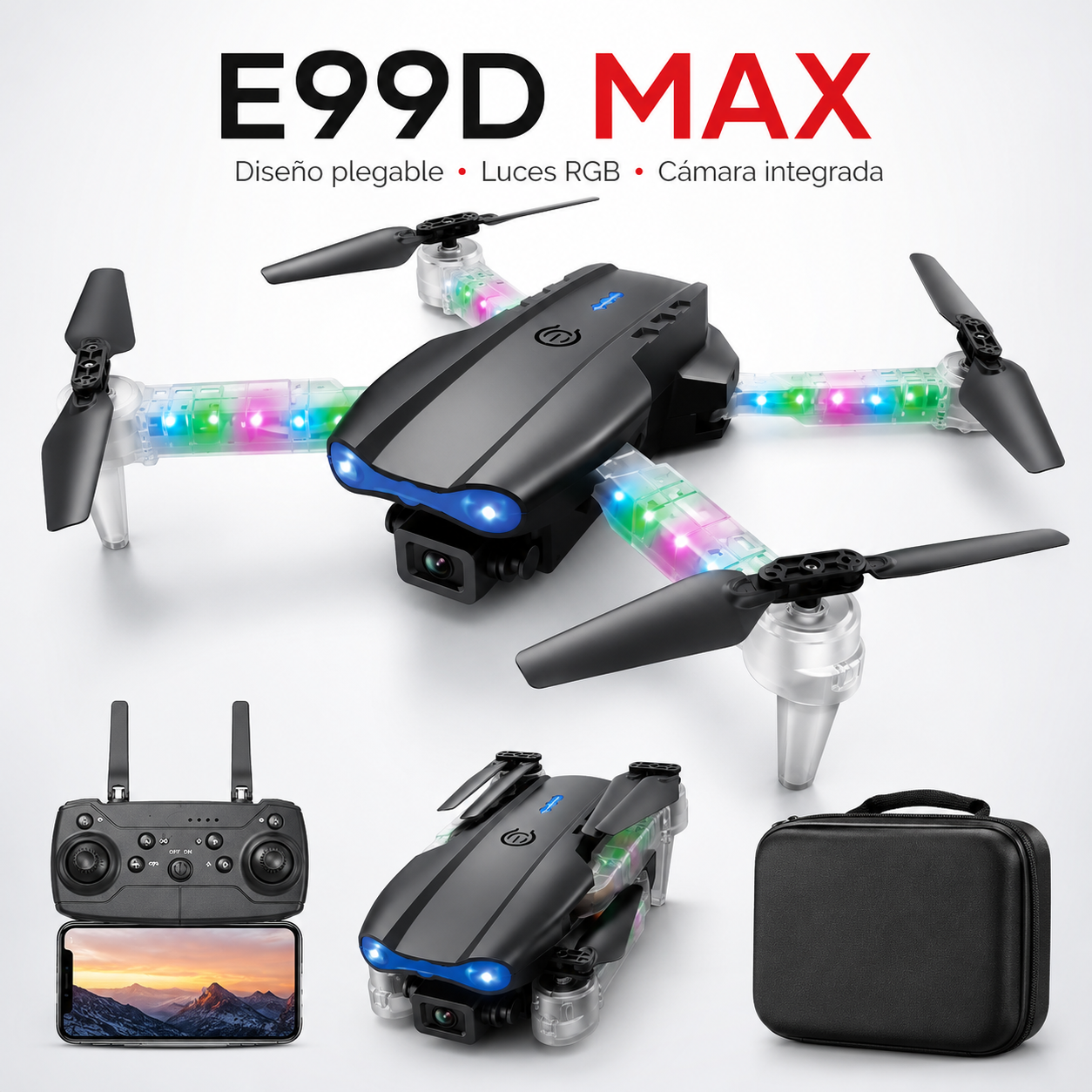 [OFERTA] Drone E99D Max: Captura el mundo desde las alturas
