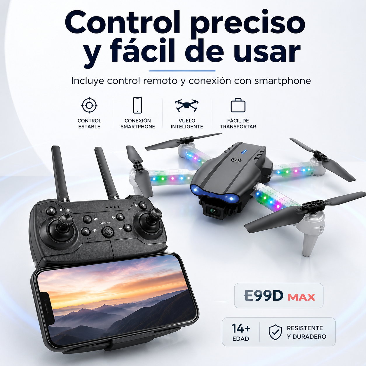 [OFERTA] Drone E99D Max: Captura el mundo desde las alturas