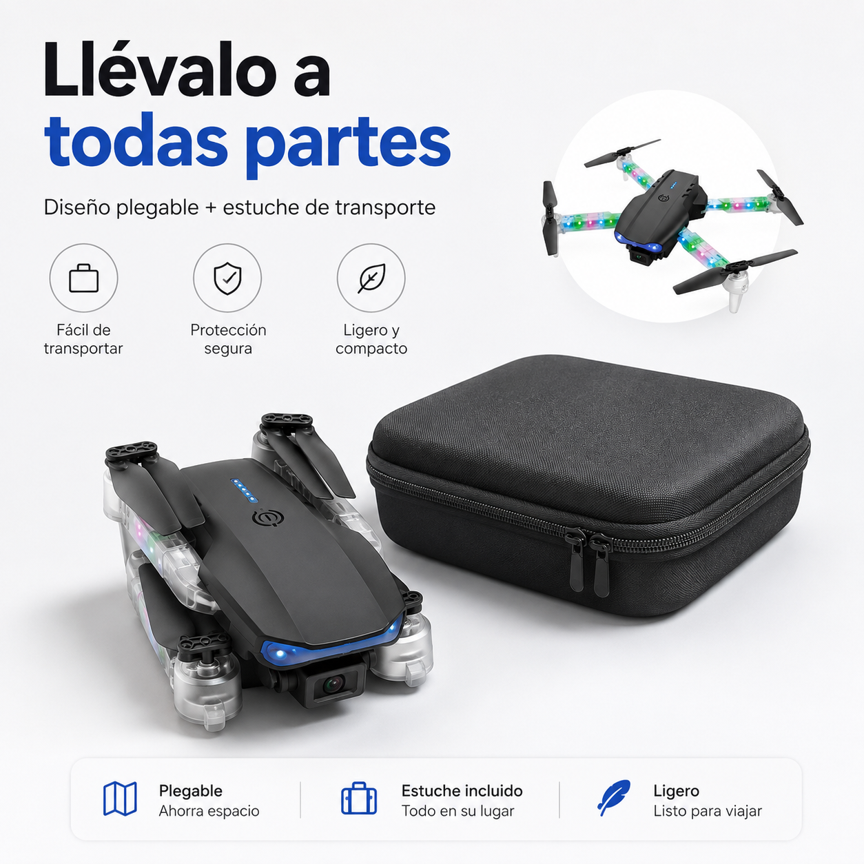 [OFERTA] Drone E99D Max: Captura el mundo desde las alturas