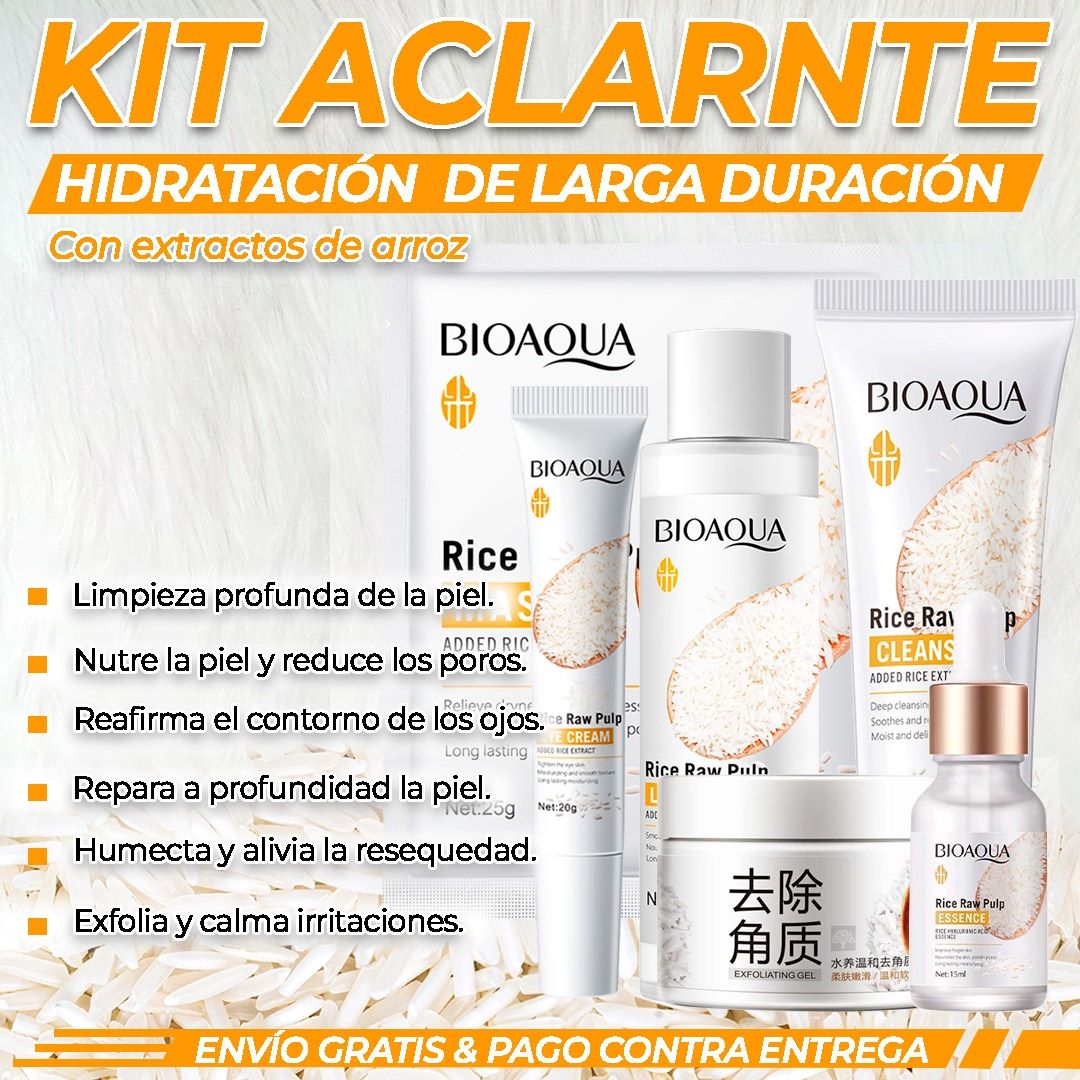 Kit Alcarante Bioaqua: El Secreto para una Piel Radiante